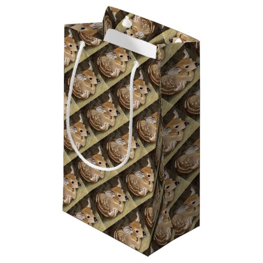 Lentekalf Klein Cadeauzakje (Voorkant Gekanteld)