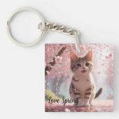 lentekat sleutelhanger (voorkant)