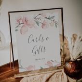 Lentekerstbloesemborden en -cadeaus Bord Poster