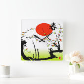 Lentekker Vierkante Klok (Huis)