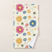 lentekleuren bad handdoek (Handdoek)