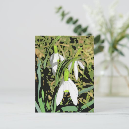 Lentekleuren Briefkaart (Staand voorkant)