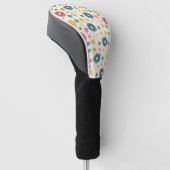 lentekleuren golfheadcover (Schuin)