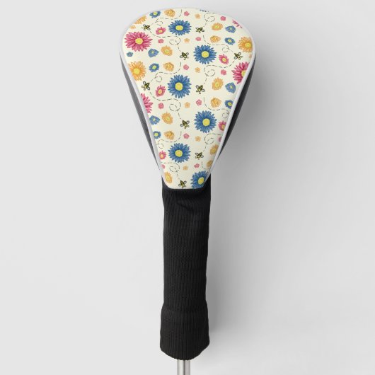 lentekleuren golfheadcover (Voorkant)