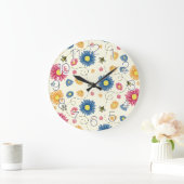 lentekleuren grote klok (Huis)