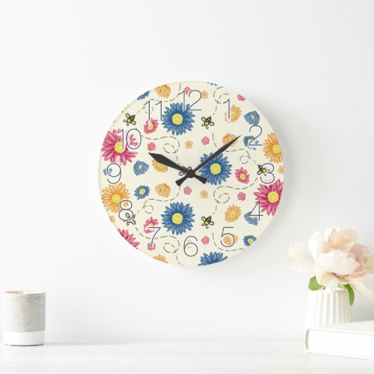 lentekleuren grote klok (Huis)