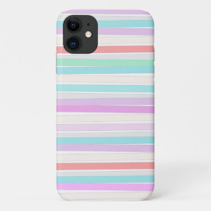 Lentekleuren in strepen Case-Mate iPhone case