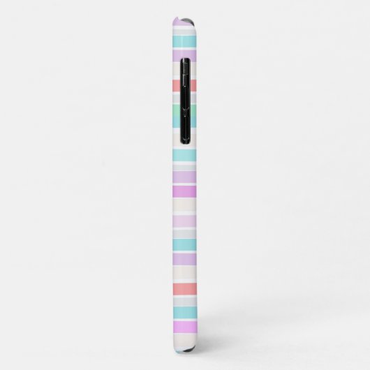 Lentekleuren in strepen Case-Mate iPhone case (Achterkant/links)