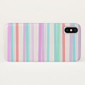 Lentekleuren in strepen Case-Mate iPhone case (Achterkant (horizontaal))