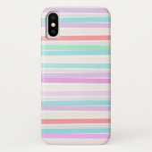 Lentekleuren in strepen Case-Mate iPhone case (Achterkant)