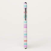 Lentekleuren in strepen Case-Mate iPhone case (Achterkant/links)