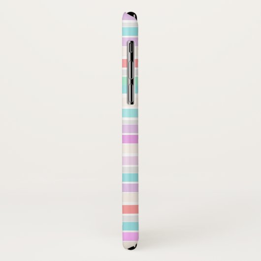 Lentekleuren in strepen Case-Mate iPhone case (Achterkant/links)