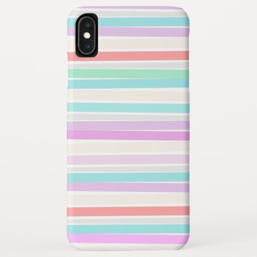 Lentekleuren in strepen Case-Mate iPhone case (Achterkant)