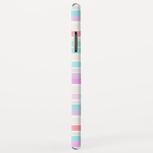Lentekleuren in strepen Case-Mate iPhone case (Achterkant/rechts)
