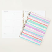 Lentekleuren in strepen planner (Display)