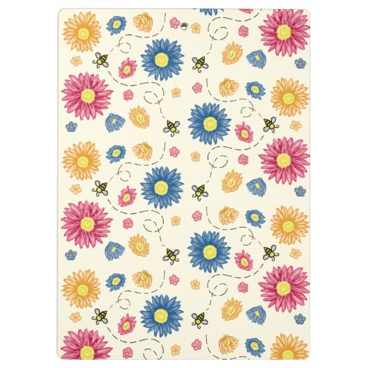 lentekleuren klembord (Achterkant)