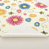 lentekleuren sherpa deken (3/4)