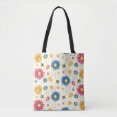 lentekleuren tote bag (Voorkant)
