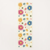 lentekleuren yogamat (Voorkant)