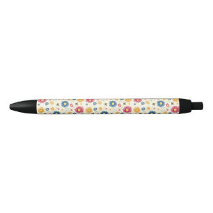 lentekleuren zwarte inkt pen