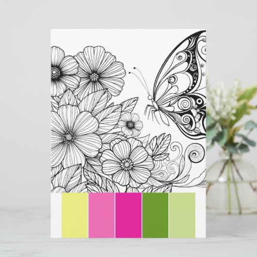Lentekleurende Kaarten voor volwassenen (Staand voorkant)