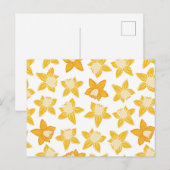 Lentekleurige Narcis Briefkaart (Voorkant / Achterkant)