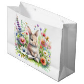 Lentekonijn Groot Cadeauzakje (Voorkant Gekanteld)