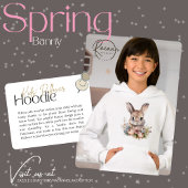 Lentekonijn Kinderen Pullover Hoodie