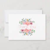 lentekort bedankkaart (Voorkant)