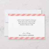 lentekort bedankkaart (Achterkant)