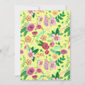 Lentekrans | Bruidsmeisje | Uitnodiging (Achterkant)