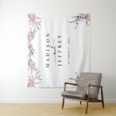 Lentekruiden Bloem Bruidsachtergrond Wandkleed (In situ)