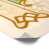 Lentekunstposter in Art Nouveau-stijl Poster (Hoek)