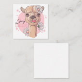 Lentelama Notitiekaartje (Voorkant / Achterkant)