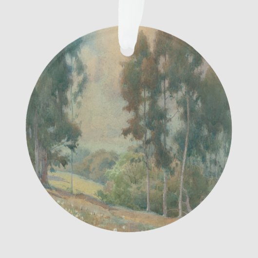 Lentelandschap (1911) Serene Waterverf Ornament (voorkant)