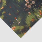 Lentelandschap Bloeiende Boom Decoupage Tissuepapier (Detail)