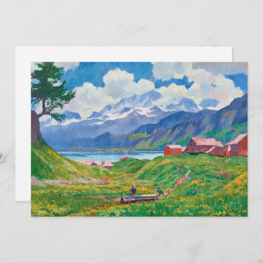 lentelandschap | Giovanni Giacometti (Voorkant / Achterkant)