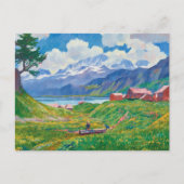 lentelandschap | Giovanni Giacometti Briefkaart (Voorkant)