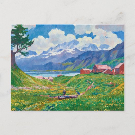 lentelandschap | Giovanni Giacometti Briefkaart (Voorkant)