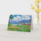 lentelandschap | Giovanni Giacometti Kaart (Gele Bloem)