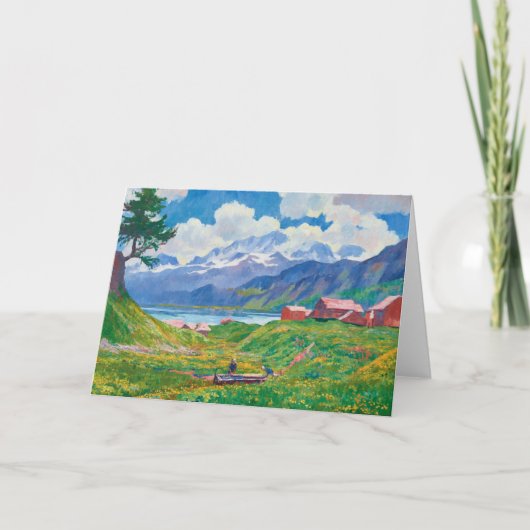 lentelandschap | Giovanni Giacometti Kaart (Voorkant)