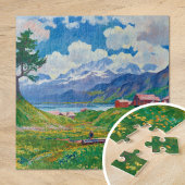 lentelandschap | Giovanni Giacometti Legpuzzel