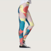 Lentelandschap: Kleurrijk  landschap Leggings (Rechts)