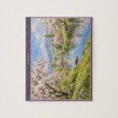 Lentelandschap van de Bloesemrivier Puzzel (Verticaal)