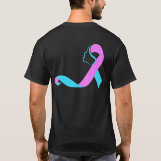 Lentemaand van bewustwording van het lint voor ove t-shirt