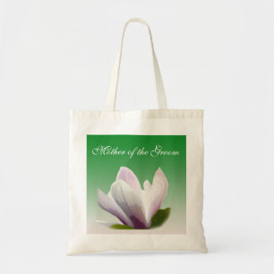 lentemagnolia bloem moeder van de bruidegom tote bag