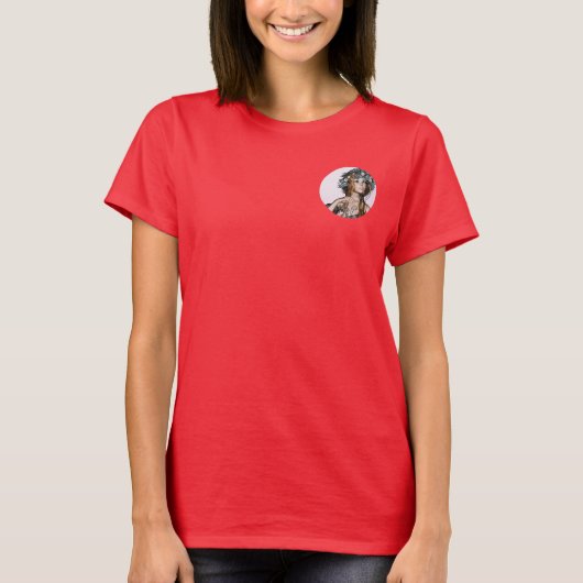 Lentemeisje T-shirt (Voorkant)