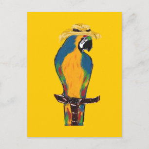 Lenten Parrots Briefkaart
