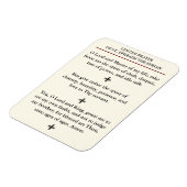 Lenten Prayer van St. Ephraim de Syrische Magneet (Linkerzijde)