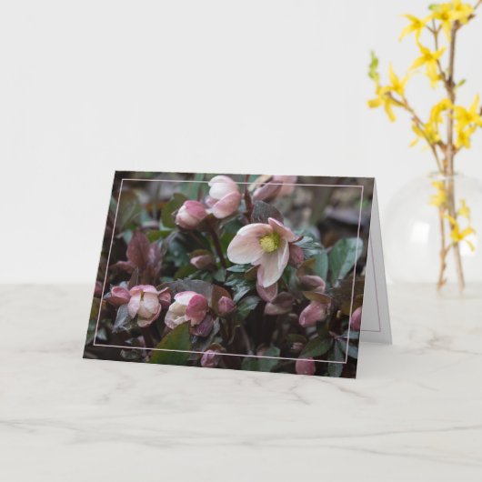 Lenten Roos Kaart (Gele Bloem)